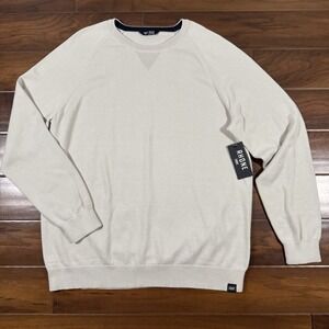 Rhone Men's‎ Size XXL Stone Dubliner Crewneck Knit Pullover Sweater